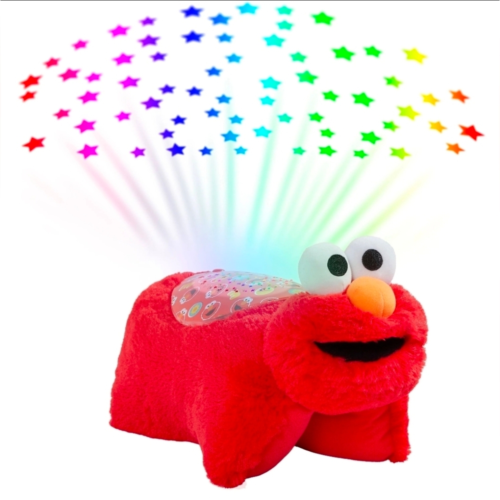 Pillow Pets - Sesame Street Elmo Sleeptime Lite Plush LED Kids'  Red